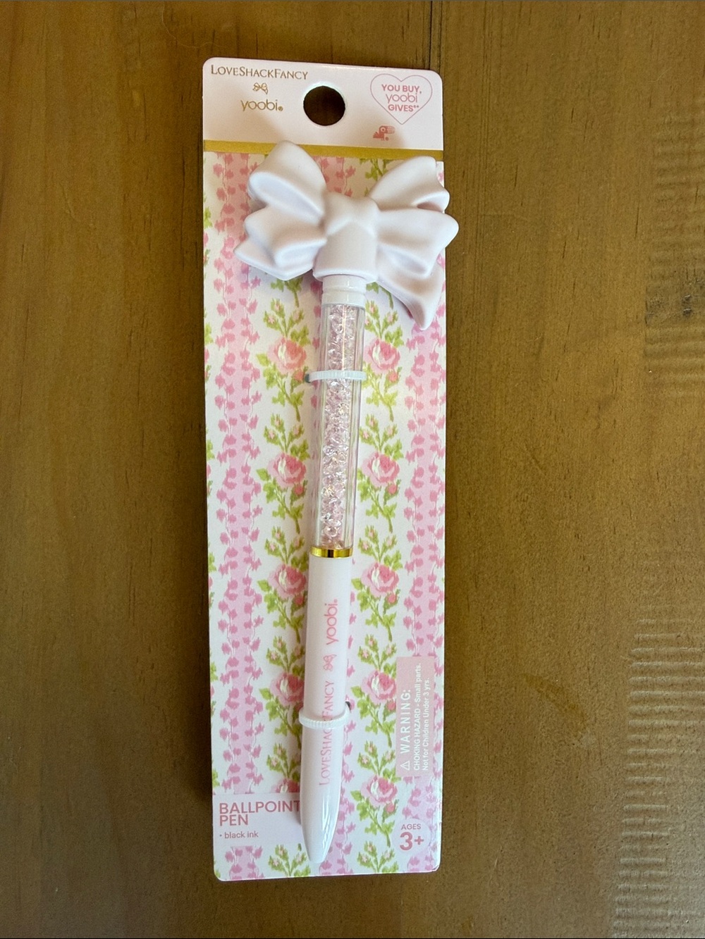 LoveShackFancy x Target Pink Bow Pen